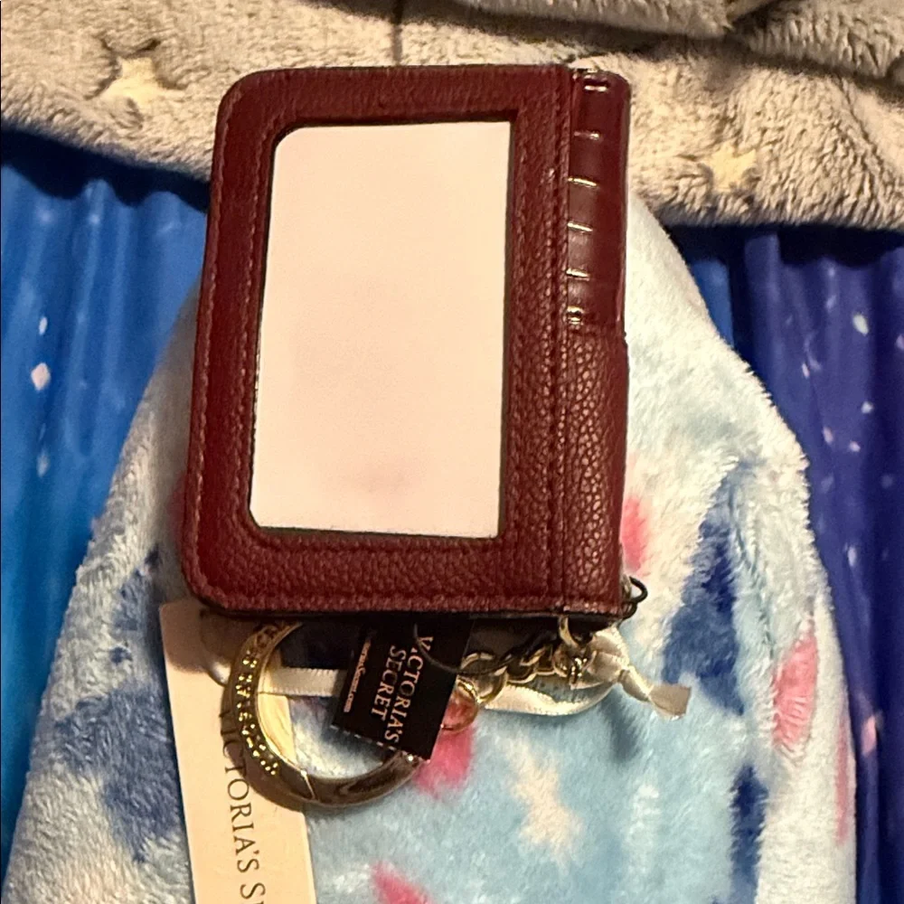 Victoria's Secret Burgundy Patchwork Wallet - Picture 4 of 4
